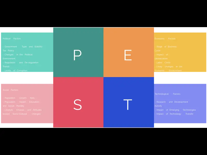 Snapshot of PEST Analysis Example