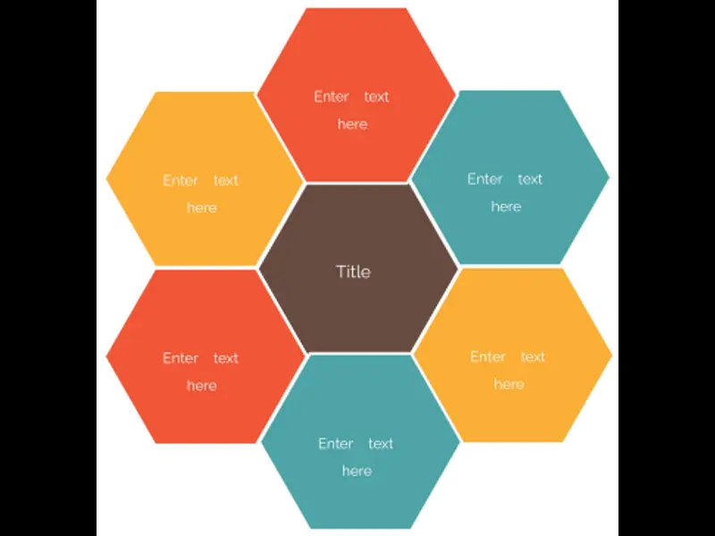 Snapshot of hexagon-cluster