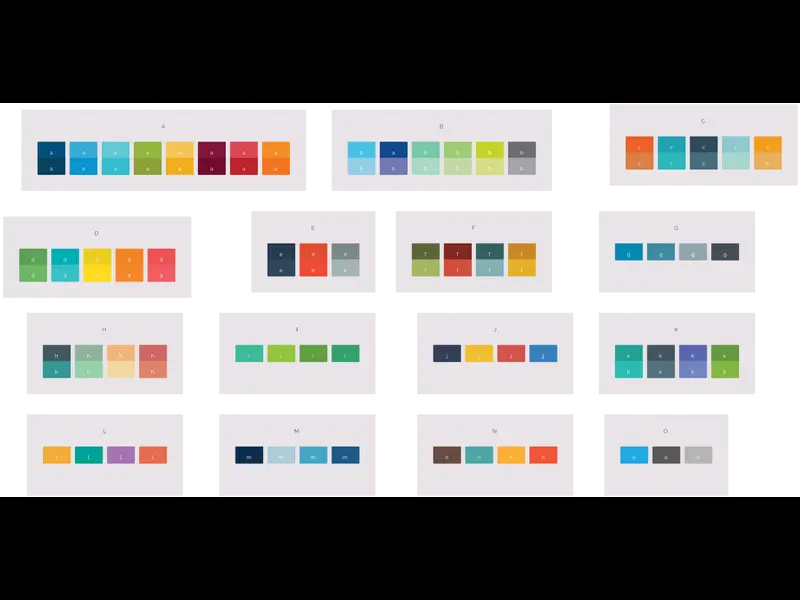Snapshot of Color Palette Template